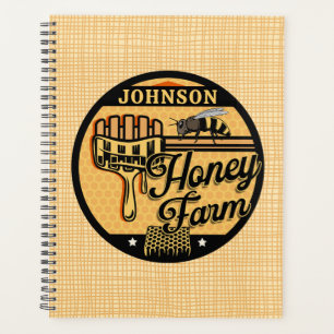 Honey Bee Farm Personalised NAME Sweet Beehive Planner