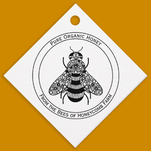 Honey Bee Favour Tags