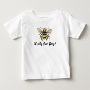 Honey Bee First Birthday Tshirt