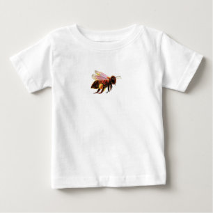 Honey Bee Flying  Baby T-Shirt
