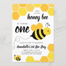 Honey Bee Girls First Birthday