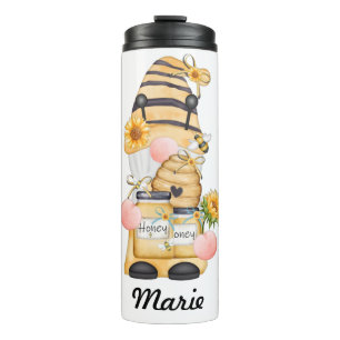 Honey Bee Gnome Travel Mug