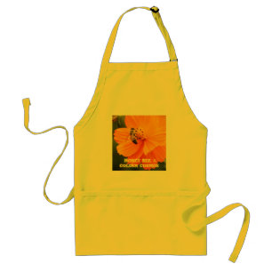 Honey Bee & Golden Cosmos [Standard Apron] Standard Apron