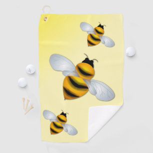 Honey Bee Golf Towel