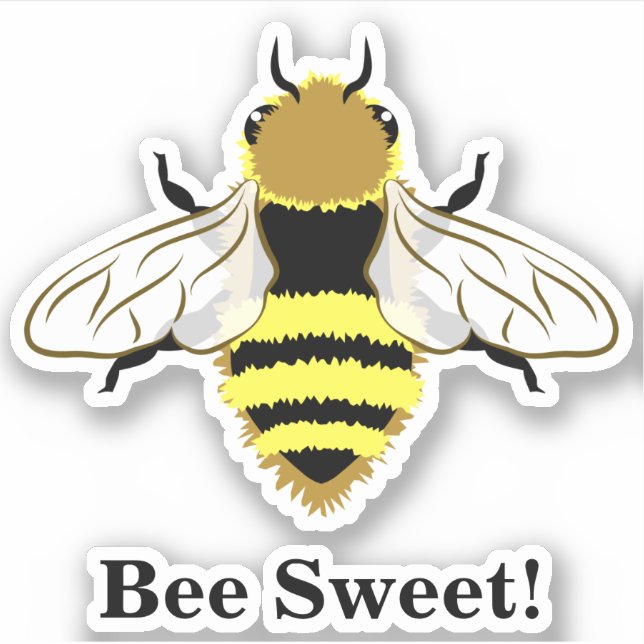 Honey Bee Graphic with Custom Text (Front)