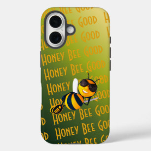 Honey Bee Grateful Graphic With Attitude iPhone 16 Case