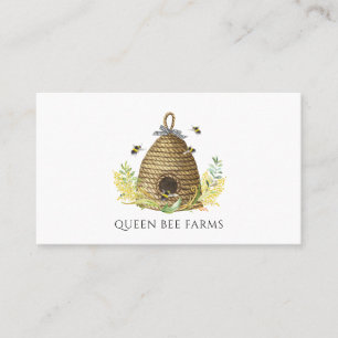 Honey Bee Hive Apiary Beekeeper Business Card