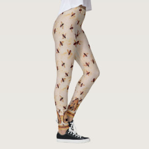 HONEY BEE HIVE,BEES,BEEKEEPER, Beekeeping Leggings
