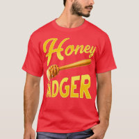 Honey Bee Honeycomb Cute Animal Honey Badger
