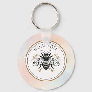 Honey Bee Key Ring