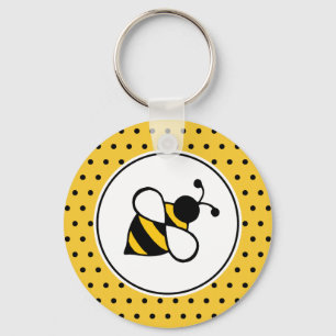 Honey Bee Keychain