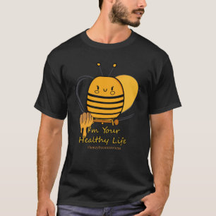 Honey Bee Life Protector - 20th April Sticker T-Shirt