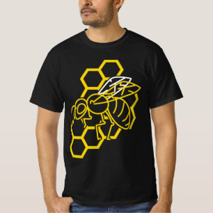 Honey Bee Lover Gift - Honeycomb T-Shirt