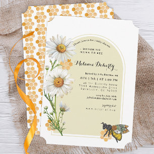 Honey Bee Mama to Bee Baby Shower Invitation   Wil
