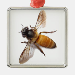 Honey Bee Metal Tree Decoration