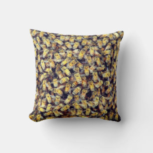 Honey Bee Mine Double Sided Pillow