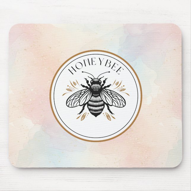 Honey Bee Mouse Mat (Front)
