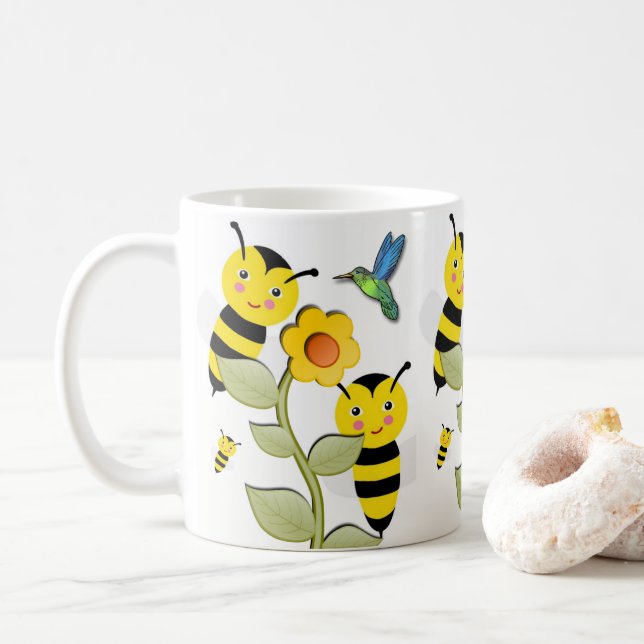 Honey Bee Mug (With Donut)