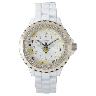 Honey Bee Personalised Watch