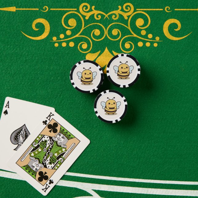 Honey Bee Poker Chip – Cute (Poker Table (Stack))