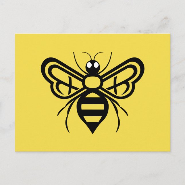 Honey Bee Postcard (Front)