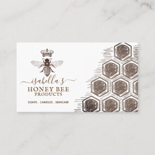 Honey Bee Products  Business Card