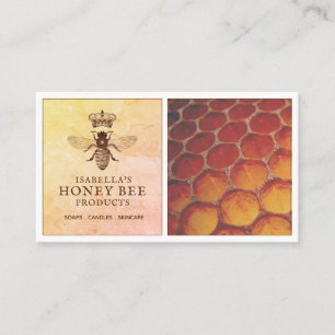 Honey Bee Products  Business Card