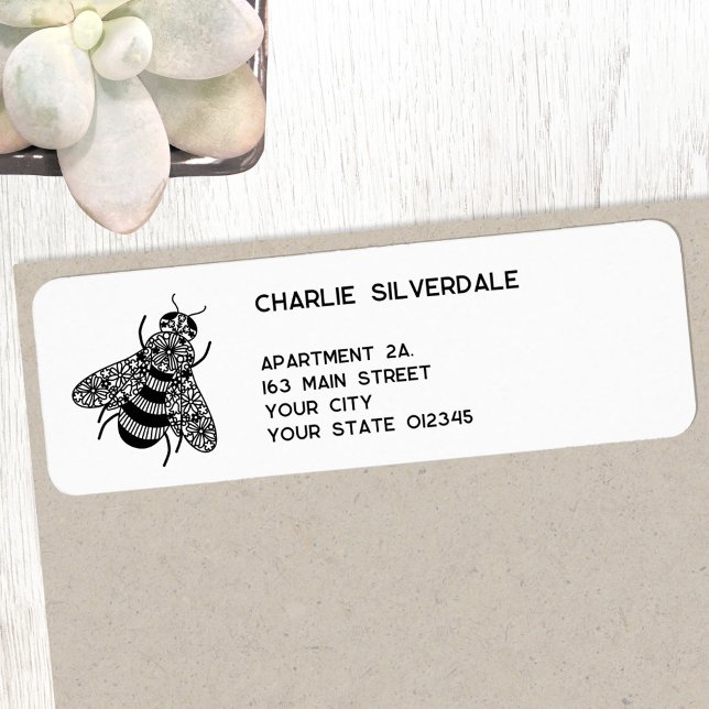 Honey Bee Return Address (Creator Uploaded)