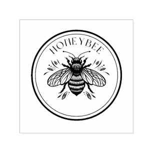 Honey Bee Self-inking Stamp