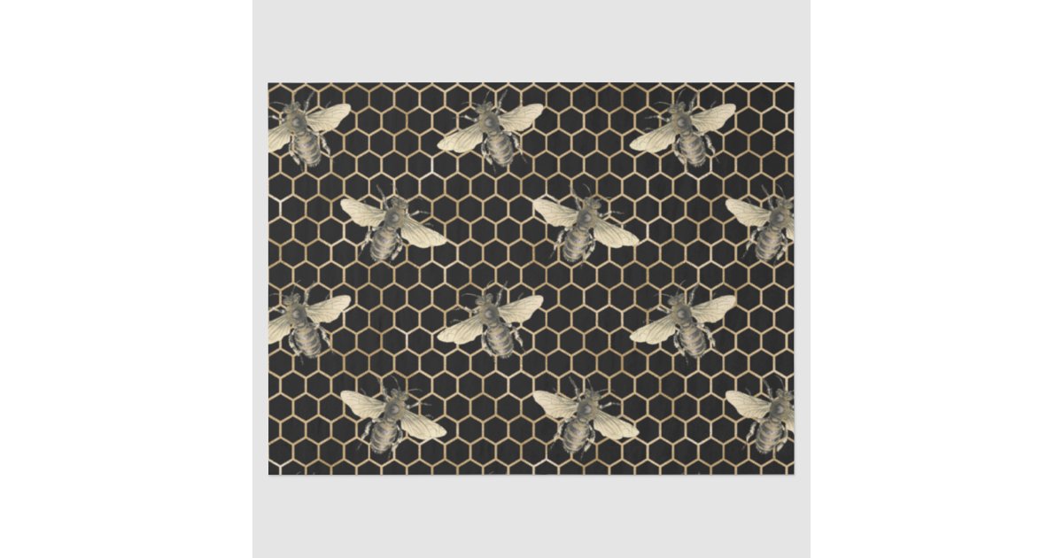 Honey Bee Series Design 8 Tissue Paper | Zazzle