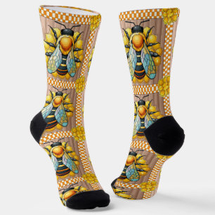 Honey Bee Socks