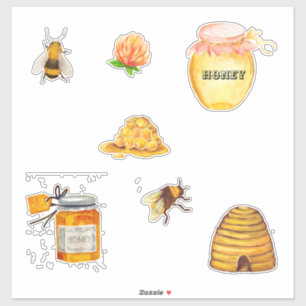 Honey Bee Stickers