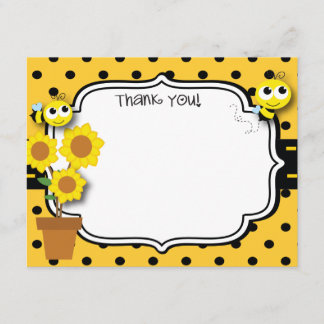 Honey Bee Thank You Card