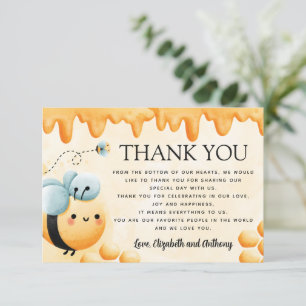 Honey Bee Thank You Card