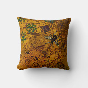 Honey Bee Throw Pillow