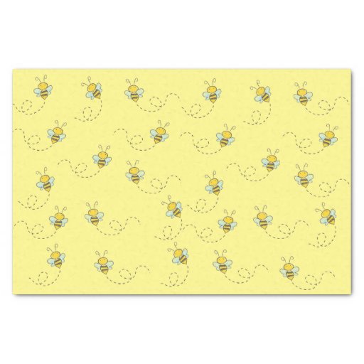 Image of Honey Bee Tissue Paper