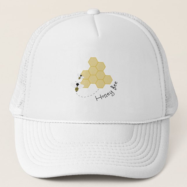 Honey Bee Trucker Hat (Front)