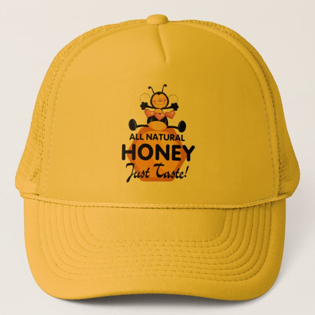 Honey Bee Trucker Hat (Front)