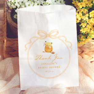Honey Bee Vintage Preppy Bridal Shower Favour Bags