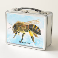 Honey Bee Watercolor Painting