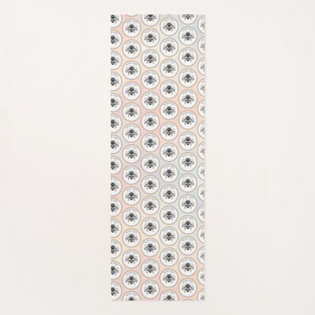 Honey Bee Yoga Mat (Front)