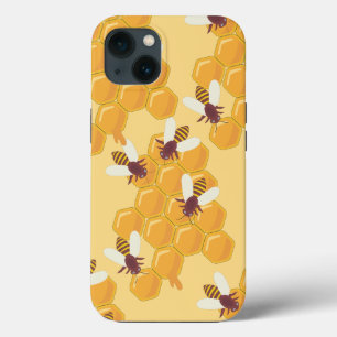 Honey Bees and Honeycomb Design Case-Mate iPhone C 13 Case