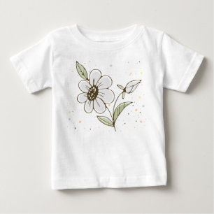 Honey Bees, Fairy & Baby Bees In Seamless Pattern T-Shirt