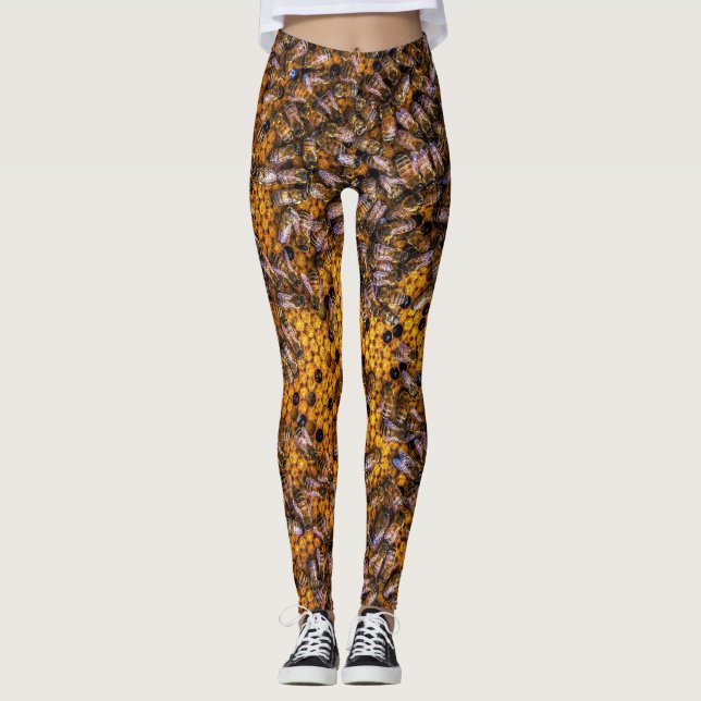 HONEY BEES    LEGGINGS (Front)