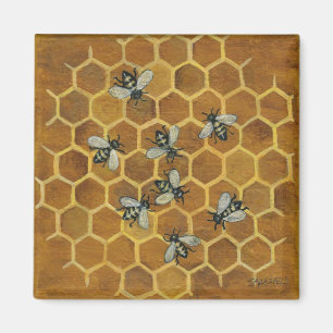 Honey Bees Magnet