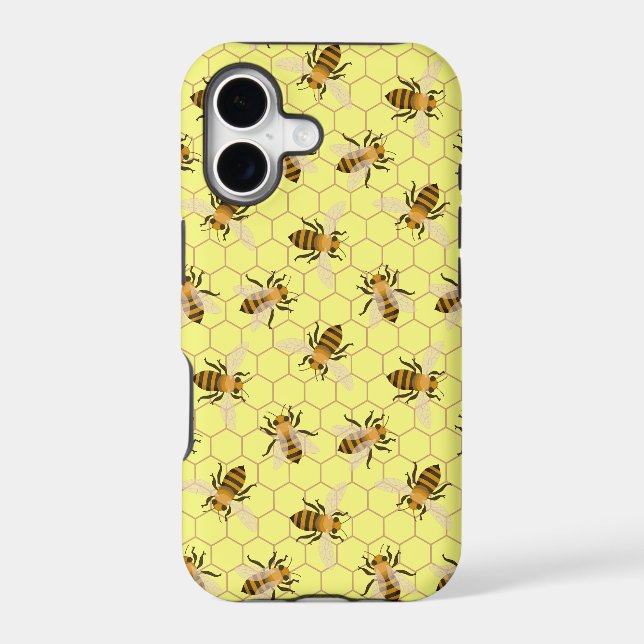 Honey Bees, Save the bees, Bees pattern (Back)