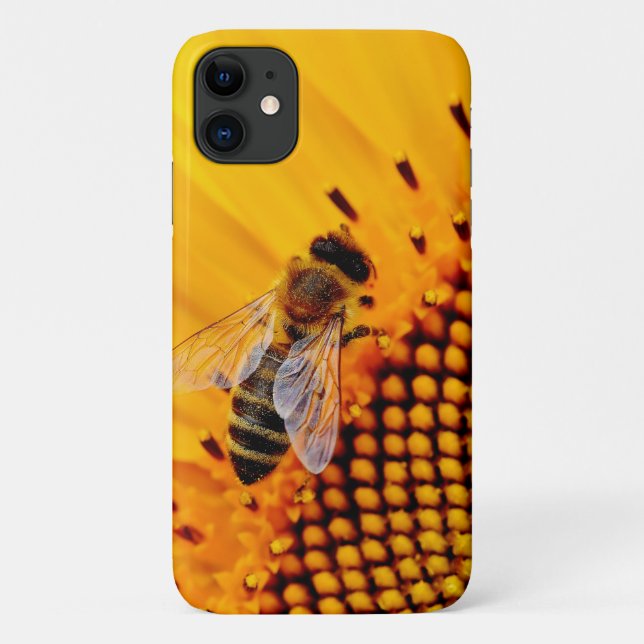 HONEY BEES (SUNFLOWER)    Case-Mate iPhone CASE (Back)