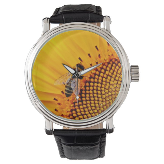 HONEY BEES (SUNFLOWER)    WATCH (Front)