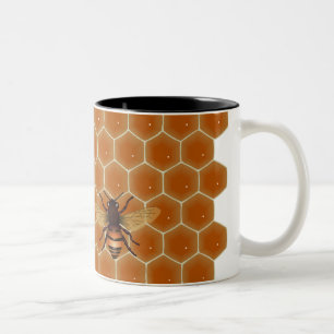 Honey Bees Two-Tone Coffee Mug