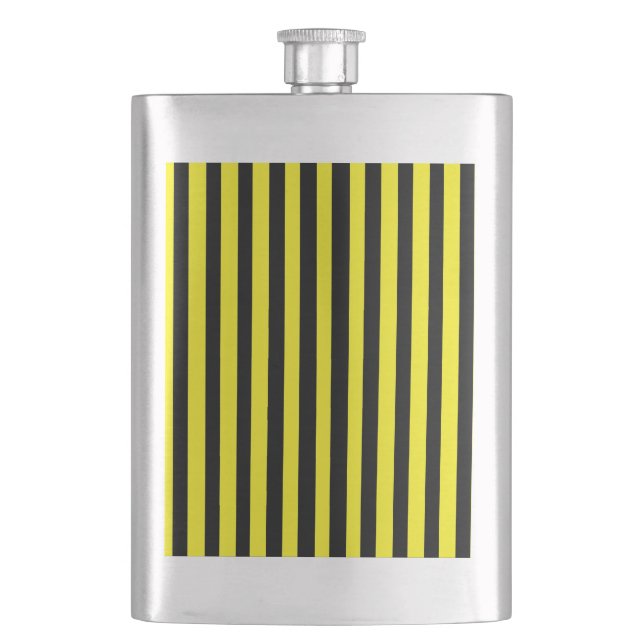 Honey Black Hip Flask (Front)
